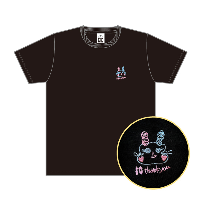 Ten-shirt ブラック